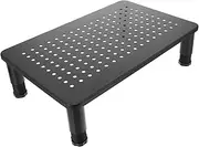 COHEALI 1Pc Height Adjustable Computer Monitor Riser Rack Screen Elevation Stand with Heat Dissipation Design for Home Office Desk Prevents Eye Strain and Improves Posture