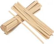 uxcell 300Pcs Kraft Paper Twist Ties 4.7Inches Bread Ties Khaki Twist Ties for Plastic Bags Reusable Plant Ties for Cake Pops Cello Candy Bread Coffee Bags