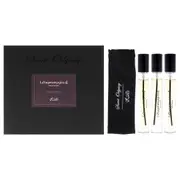 Scent Odyssey - La Yuqawam by Rasasi for Women - 3 Pc Mini Gift Set 0.25oz LaYuqawam Pour Femme EDP Spray, 0.25oz Jasmine Wisp EDP Spray, 0.25oz Orchid Prairie EDP Spray