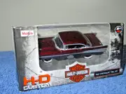 H-D CUSTOM 1957 CHEVROLET BEL AIR MAISTO 1:64 OPENING HOOD