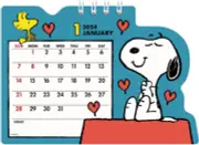 2024 Desk Calendar Square Peanuts Snoopy #03