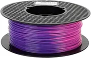 CC3D Temperature Color Change Purple Blue to Pink PLA Filament 3D Printer Filament Color Changing with Temperature 1.75 mm 1KG 2.2LBS Spool CC3D
