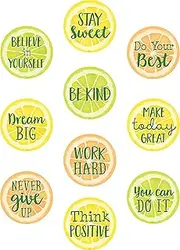 Lemon Zest Positive Sayings Accents