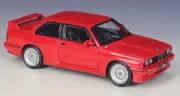 Bburago 1:24 1988 BMW M3 E30 Diecast Racing Car Model Red NEW IN BOX