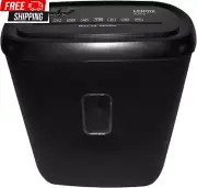 LENOXX Electric Home and Office Paper Shredder | 10 A4 Paper Sheet and Credit Ca