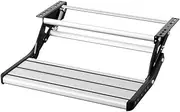 [WEISSHORN] Caravan Step Folding Pull-Out Aluminium Step Ladder RV Parts 200KG