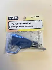 DUB377 Dubro Tailwheel Bracket, 1/4 Planes *NEW* FREE SHIPPING IN US & RETURNS