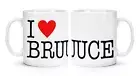 I Love Bruuuuce Bruce 10oz Mug Cup Wrap Around Design Funny Joke Springsteen Fan
