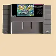 Royal Retro Secret of mana 2 46 Pin 16 Bit Grey Game Card For USA NTSC Game Player
