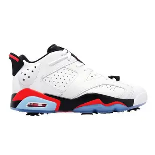 Nike 高爾夫球鞋 Jordan Retro 6 Golf 男鞋 黑 白 櫻木花道 鞋釘 復刻 氣墊 AJ6 DV1376-106