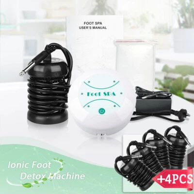 Ionic Detox Machine Cleanse Foot Spa Bath Massager W/ 4 pack Arrays replacement