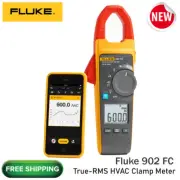 Fluke 902 FC True-RMS HVAC Clamp Meter HVAC Technicians 600A DC Current 60kΩ