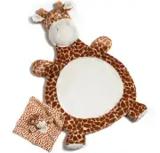 Mary Meyer Bestever Baby Mat & Matching Character Blanket, Giraffe