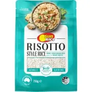 SunRice Risotto Style Rice Pouch 750g