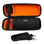 JBL Charge 5 Wireless Speaker Carrying Hard Case - Protect and Transport Your Speaker Black