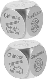 Vaguelly 2pcs Food Decision for Fun Dinner Decision Maker for Creative Meal Choices Boyfriend