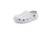 Red Tape Mens Slip-on Clogs - Grey