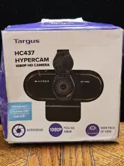Targus HC437 Hypercam 1080P HD Camera - Black
