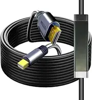 YOTETION 30FT AL 4k60HZ Mini DP to HDMI Cable, Compatible with MacBook Pro/Air, iMac, Microsoft Surface Pro/Dock, Monitor, Projector