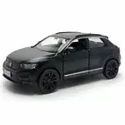 1/36 Black T-ROC Model Car Toy Car Diecast Toys for Kids Gift Boys Pull Back