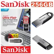 USB Drive 256GB SanDisk Ultra Flair CZ73 USB3.0 Flash Drive PC Fast Memory Stick