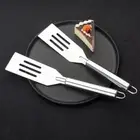 Silver Cake Server Stainless Steel Iron Plate Fried Egg Spatula Steak Spatula