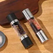 Adjustable Manual Pepper Grinder Double-head Pepper Mills Household