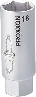 PROXXON No.83551 Spark Plug Socket, 3/8", 0.7 inches (18 mm)