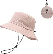[RUNGEASINI] Foldable Bucket Hat Women Men Summer Quick Drying Fisherman Hat Outdoor Water Repellent Sun Hat Sunshade Basin Hat UV Protection Bonnie Hat