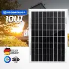 10W 12V Solar Panel Megavolt Caravan Camping Power MONO Battery Charging