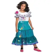 Disney Girls Encanto Mirabel Light Up Dress Halloween Costume