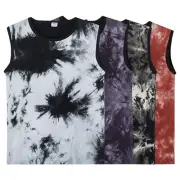 Lesbian Tomboy FTM Chest Breast Binder Buckle Tie Dye Vest Tank Undershirt