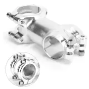 MEIJUN 31.8mm Bike Silver Stem Aluminum Alloy Bicycle Handlebar Stem MA ZO