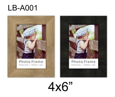 12x MDF 4x6'' , 5x7'' ,6x8'' ,8''x10'',A4 Photo Frame Picture Glass Frame