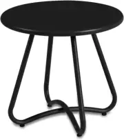 Outdoor Side Tables, Resistant Steel Patio Side Table,Small round End Table for