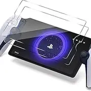 QINOUK Screen Protector for Sony PlayStation Portal, [Pack of 2] Tempered Glass Screen Protector, HD Screen Protector, [Anti-Scratch] for Sony PlayStation Portal