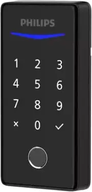 Philips EasyKey DDL210S-13H Deadbolt Smart Door Lock - Keyless Door Lock - Black