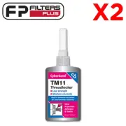 2 x TM11 Cyberbond Threadlocker 50ml Low Strength, Med Viscosity - Loctite 222