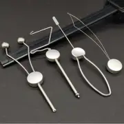 4Pcs Fly Tying Tools Fly Tying Bobbin Thread Holder Metal Fly Tying Finisher