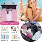 AUS Portable Shower Caddy Dorm Hanging Shower Bag Travel Mesh Shower Tote Bag