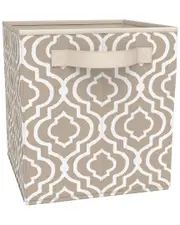 ClosetMaid Cubeicals Iron Gate Print Fabric Drawer