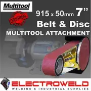 MULTITOOL 915mm x 50 Linisher Belt + 7" Bench Grinder Attachment Linishing PO362