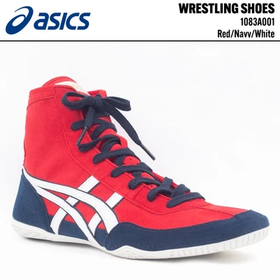 ASICS Wrestling Shoes 1083A001 EX-EO TWR900 Red Navy White Japan
