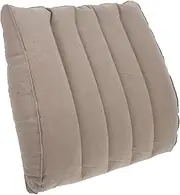 MAGICLULU Inflatable Waist Pillow for Camping Travel Office Lumbar Support Pillow Non-Return Air Valve Easy to Store Light Grey