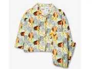 Peter Alexander Jnr Girls Guinea Pigs PJ Set - Size 4 - BNWT