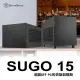 【SilverStone 銀欣】SUGO 15-SG15B(Mini-ITX 電腦機殼 黑色)