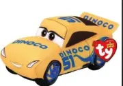 TY Disney Cars Pixar Cruz Ramirez Sparkle Plush NWT Dinoco 51 length 7.5"
