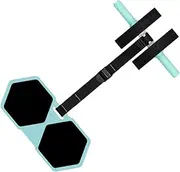 Ab Roller Wheel with Elastic Strap Ab Machine with Knee Mat Abdominal Wheel for Exercise Women Men Body Building