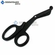 Black Emt Shear Scissors Bandage Paramedic Ems Supplies 5.5"