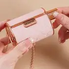 Velvet Matte Lipstick Set with Glamour Chain Pouch Z7Q9